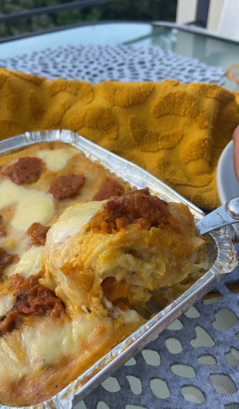 Pumpkin Lasagna (VEG)