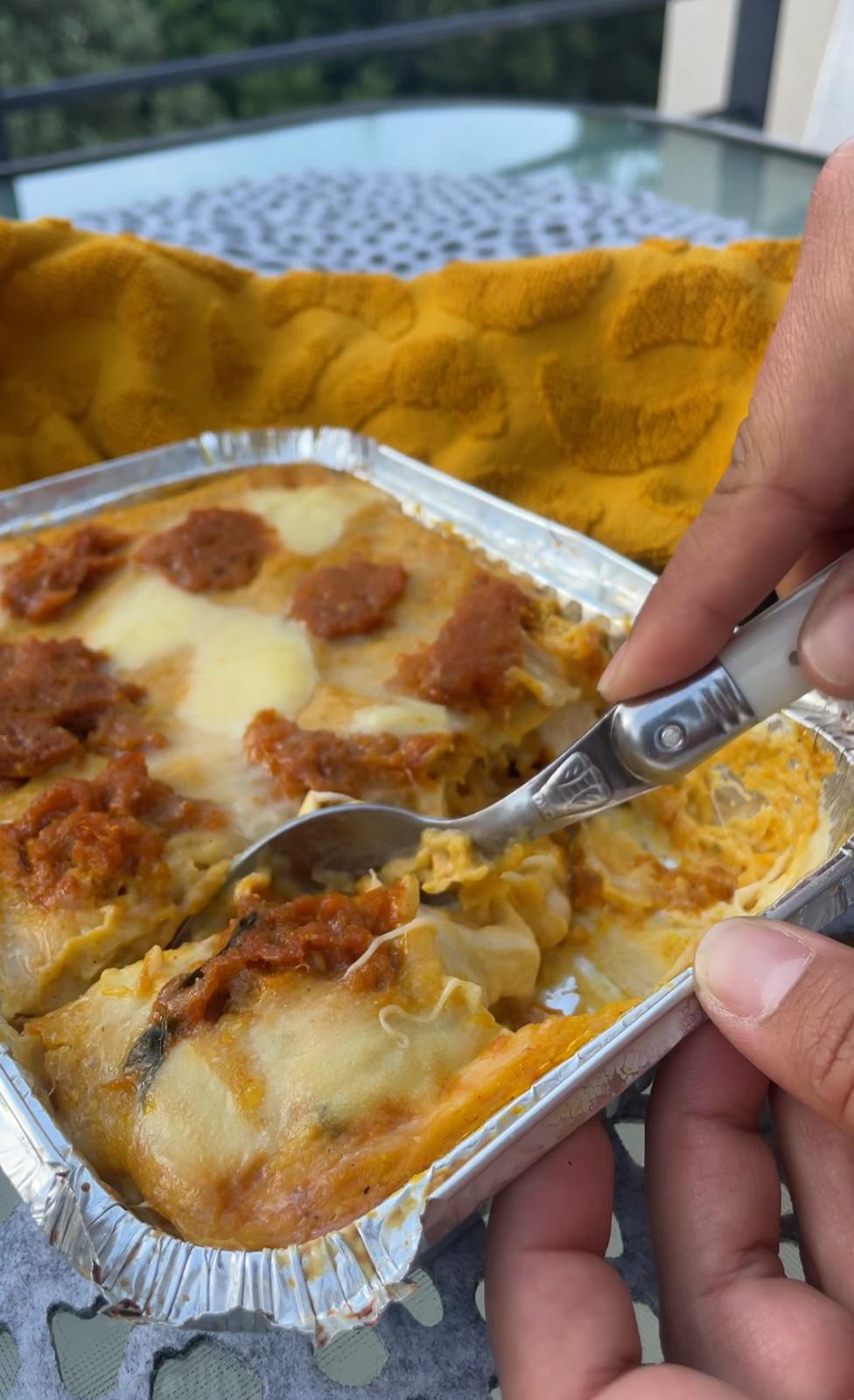 Pumpkin Lasagna (VEG)