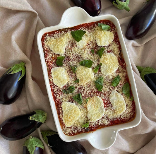 Aubergine Parmigiana (VEG, GF)
