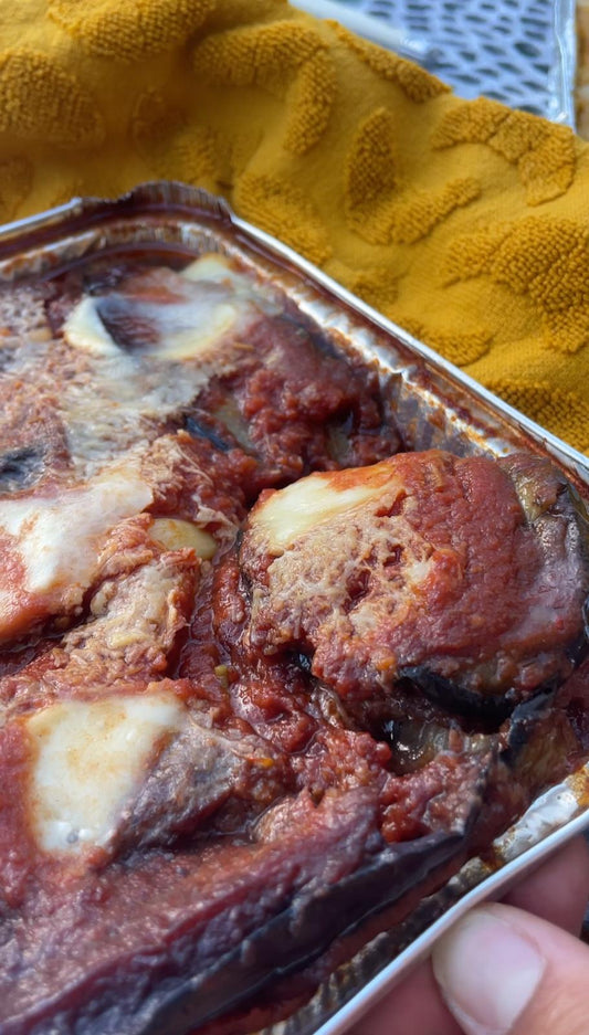 Aubergine Parmigiana (VEG, GF)